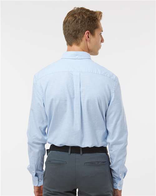 Placid Blue Cotton/Linen Shirt - 13TH107