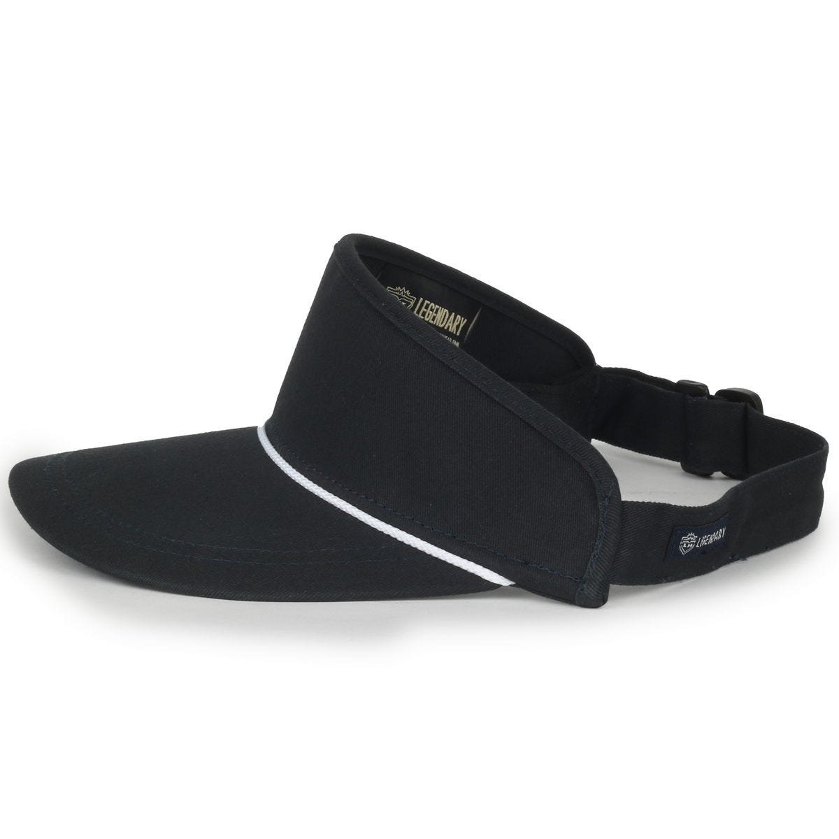 Legendary Headwear PLATYPUS Ladies Fit Cotton Twill Visor - Navy