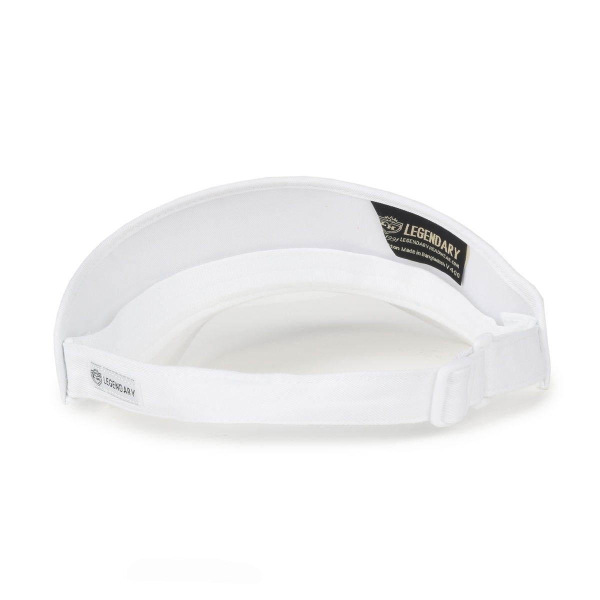 Legendary Headwear PLATYPUS Ladies Fit Cotton Twill Visor - White