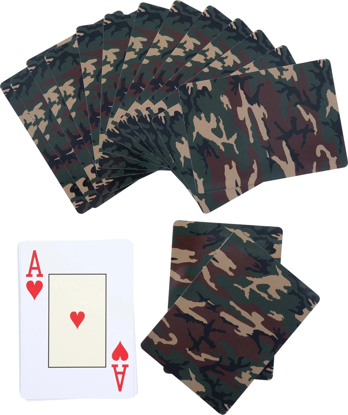 Playing Cards - Woodland Camo