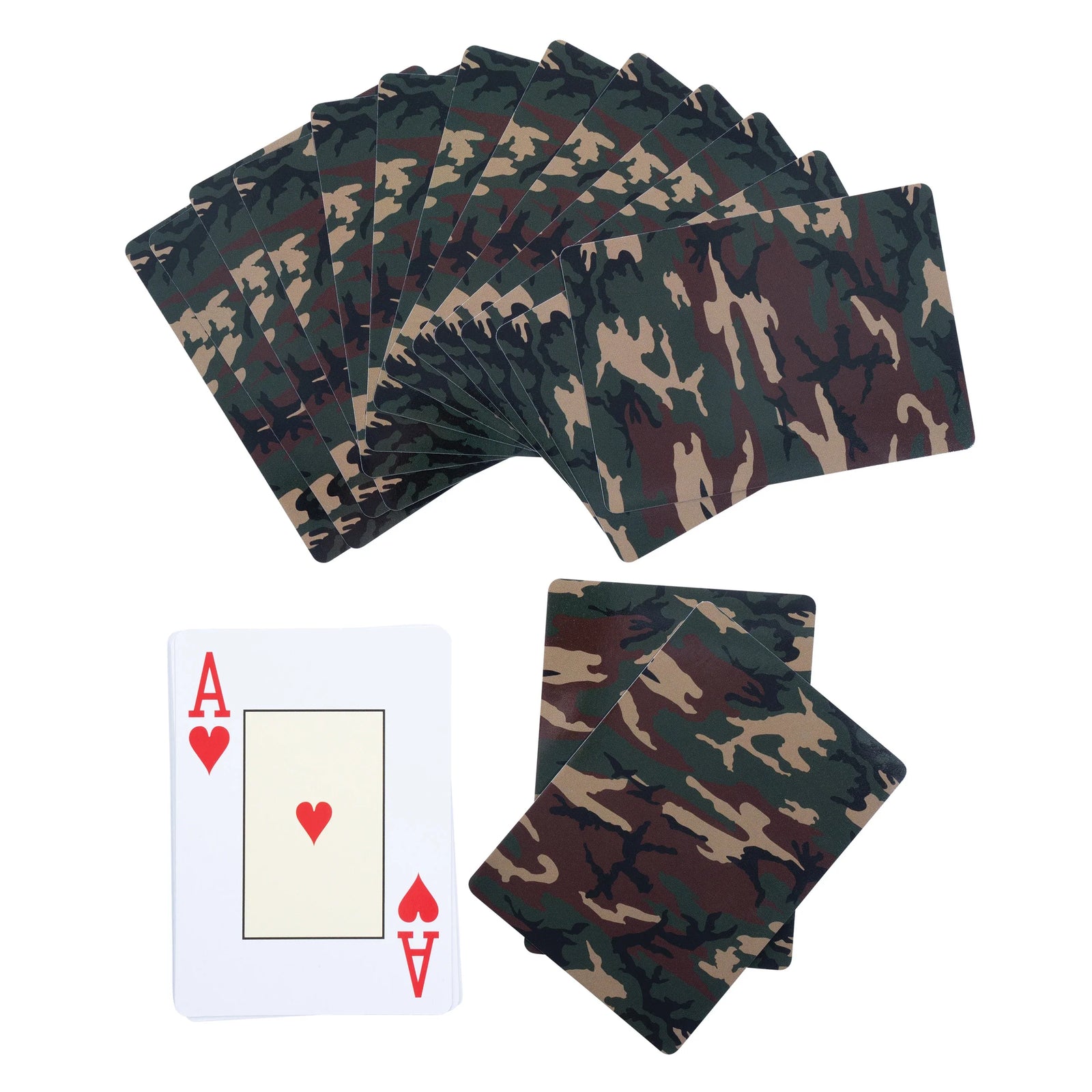 Playing Cards - Woodland Camo
