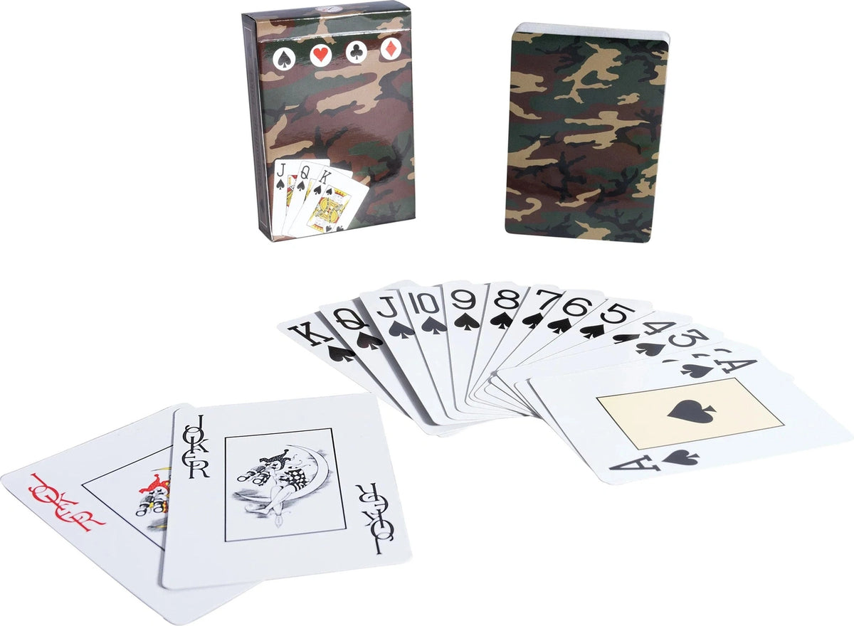 Playing Cards - Woodland Camo