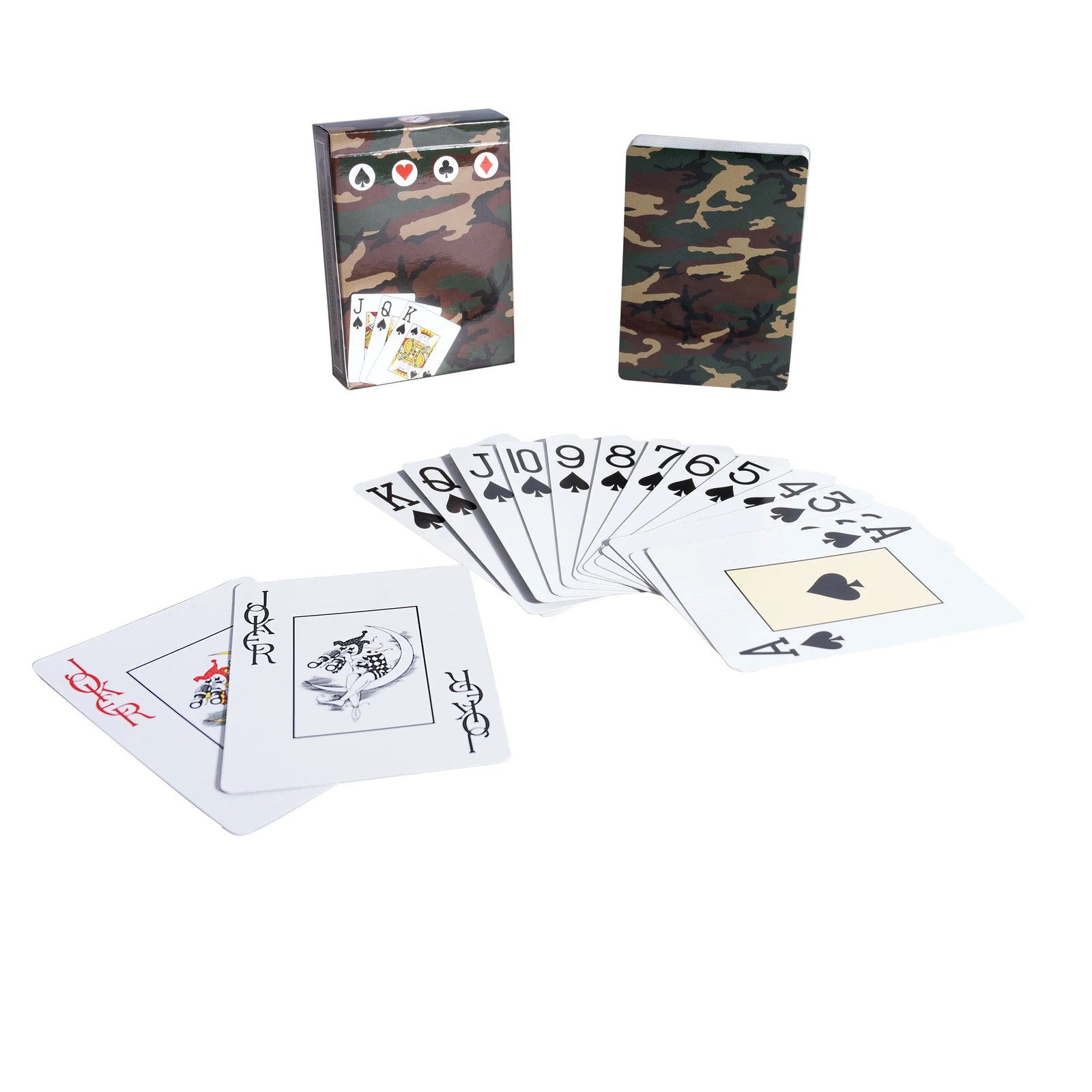 Playing Cards - Woodland Camo