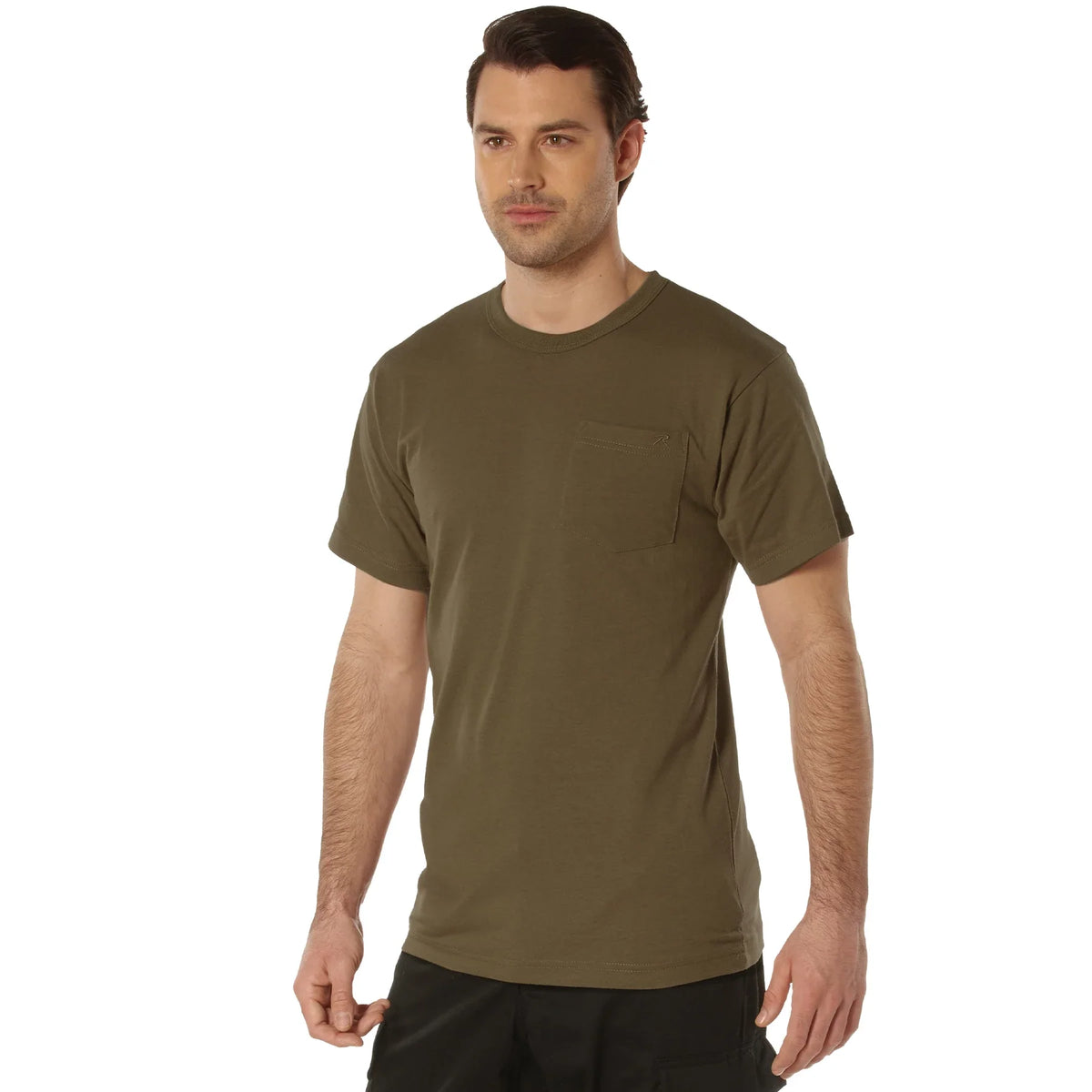 Pocket T-shirt - Brown / s