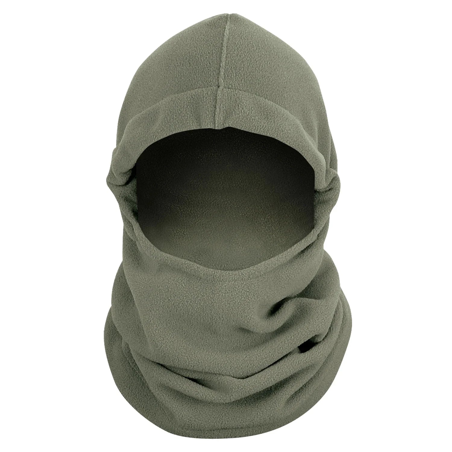 Polar Fleece Adjustable Balaclava - Foliage Green