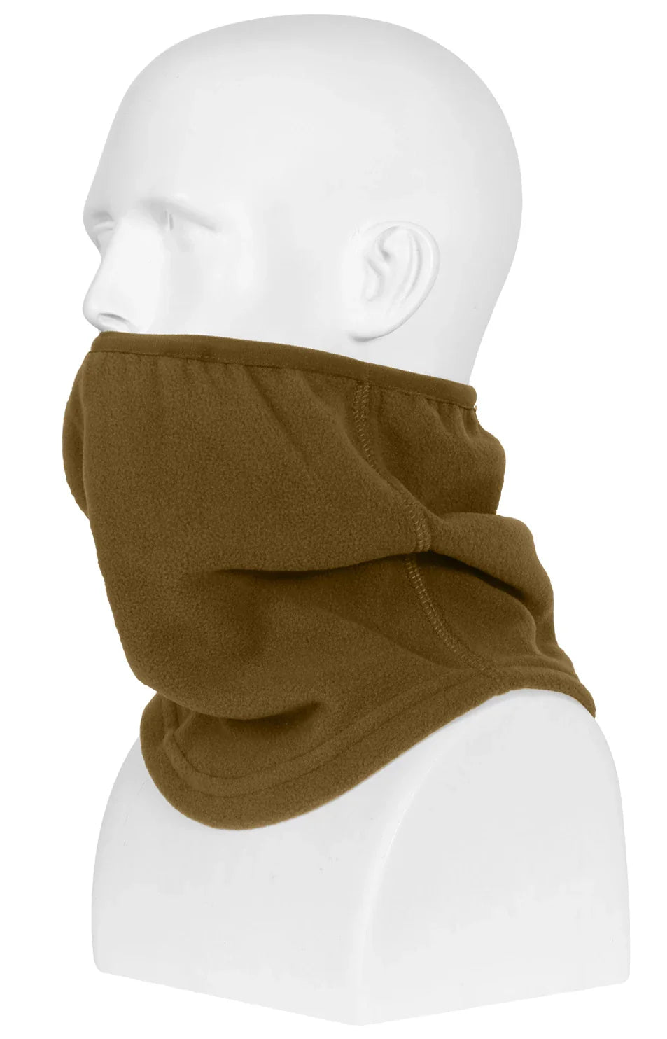 Polar Fleece Contoured Elastic Neck Gaiter