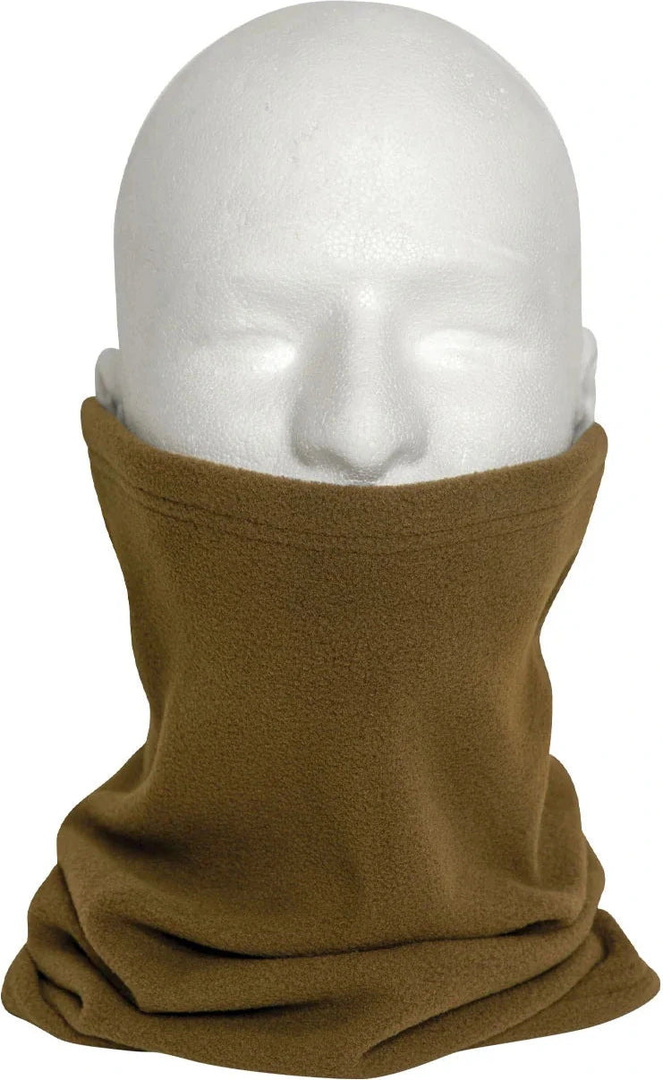 Polar Fleece Neck Warmer - Coyote Brown