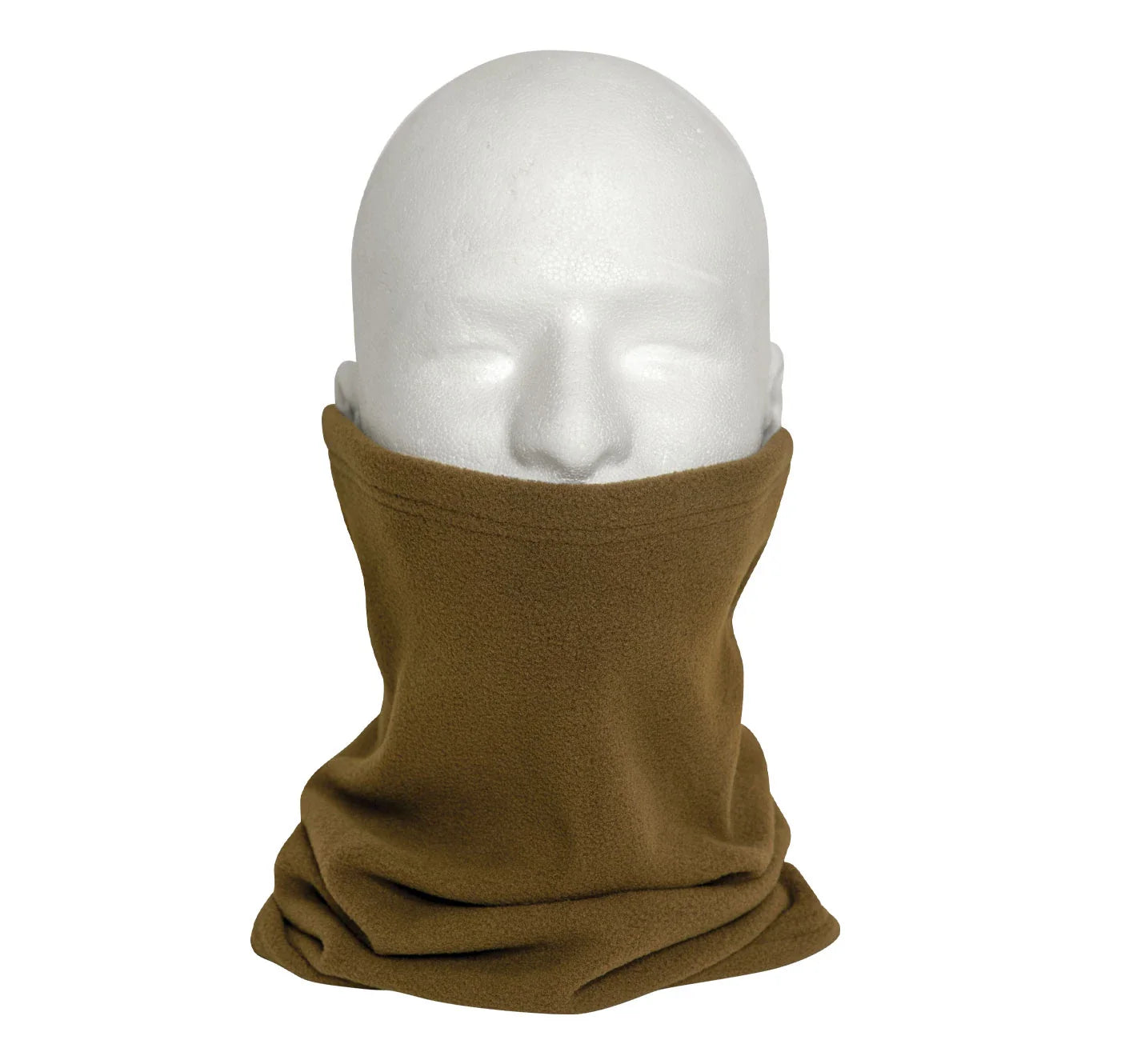 Polar Fleece Neck Warmer - Coyote Brown
