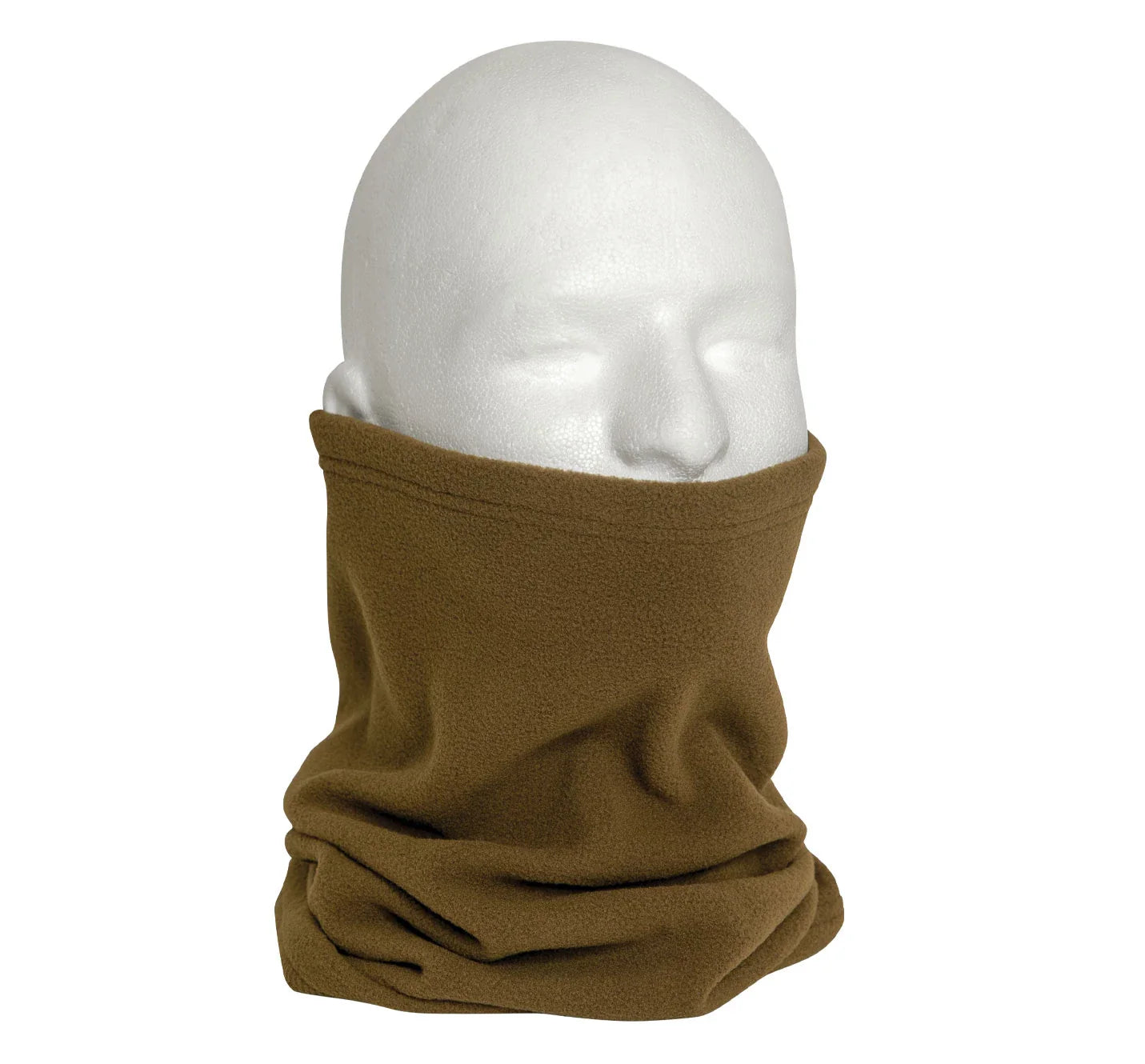 Polar Fleece Neck Warmer - Coyote Brown
