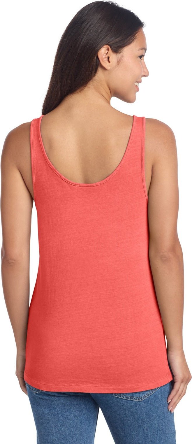 Poppy Port & Co Women's Beach Wash Garment-Dyed Tank LPC099TT