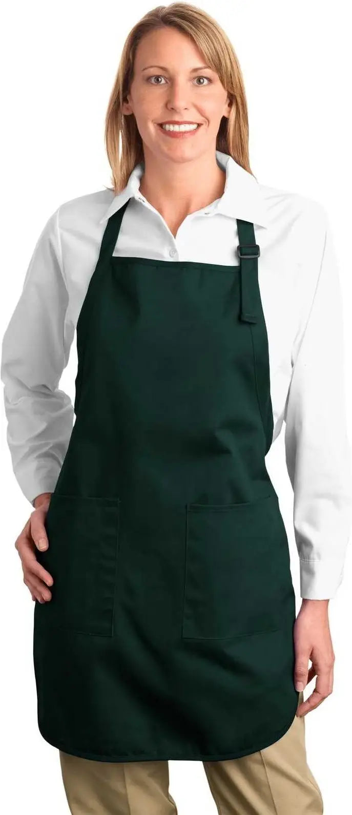 Port Authority A500 Full-length Apron with Pockets - Hunter