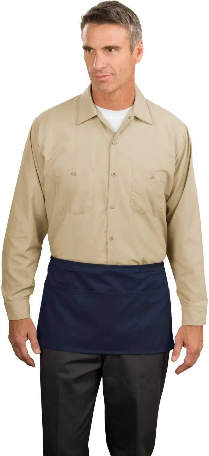 Port Authority A515 Waist Apron with Pockets - Navy