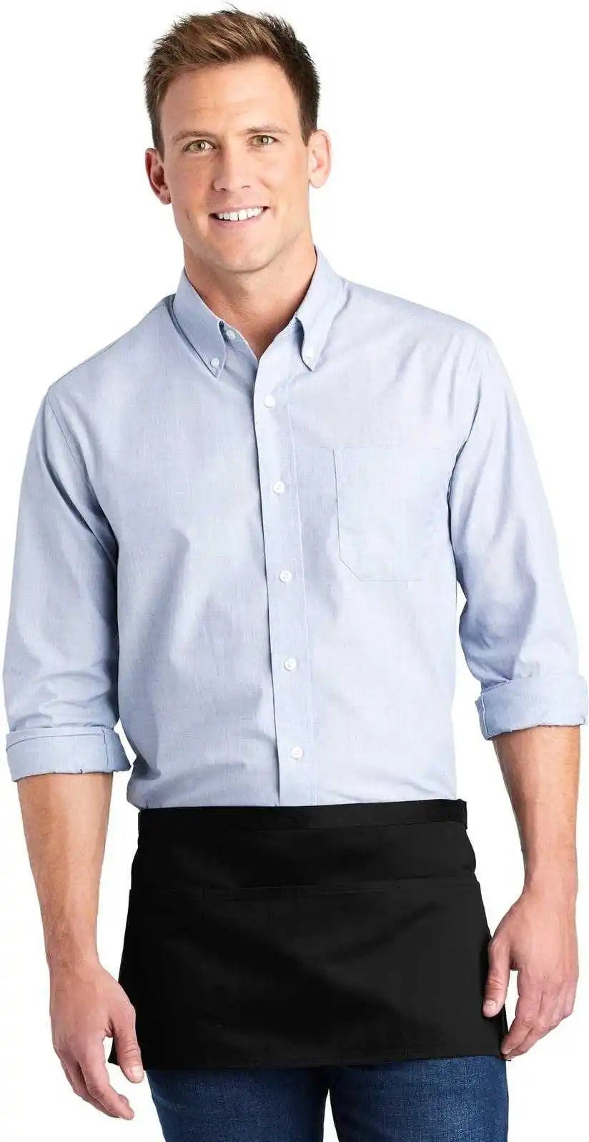 Port Authority A602 Three-pocket Waist Apron - Black - one Size Fits Most