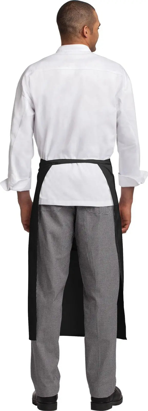 Port Authority A701 Easy Care Full Bistro Apron with Stain Release - Black / Adult Osfa