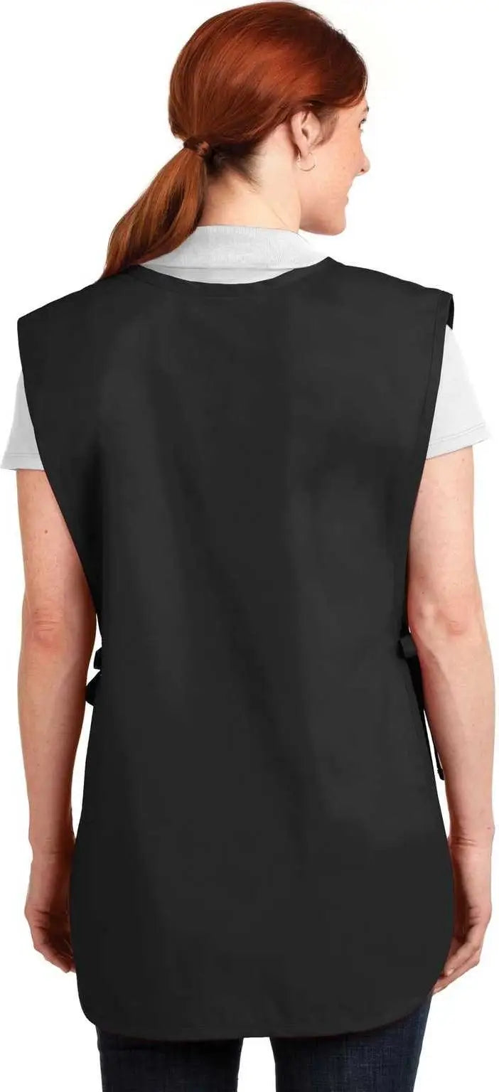 Port Authority A705 Easy Care Cobbler Apron with Stain Release - Black