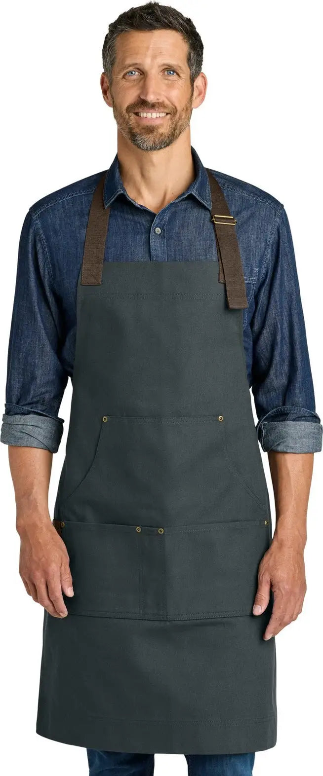 Port Authority A903 Signature Workwear Apron - Charcoal