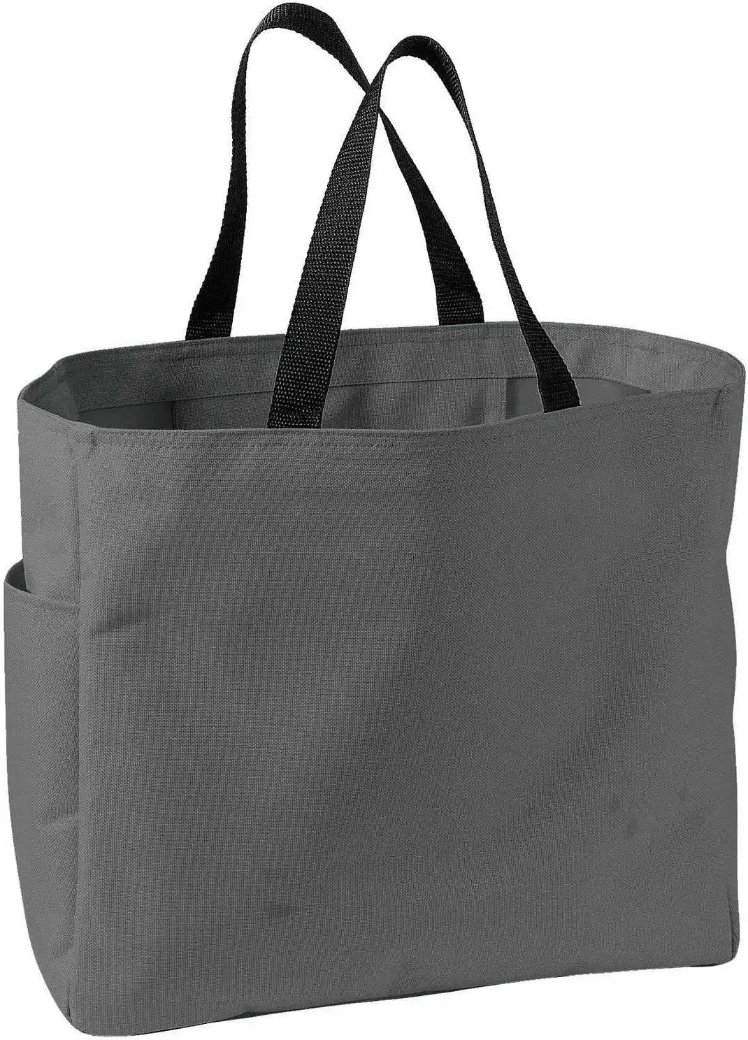 Port Authority B0750 Essential Tote Charcoal Dark Gray