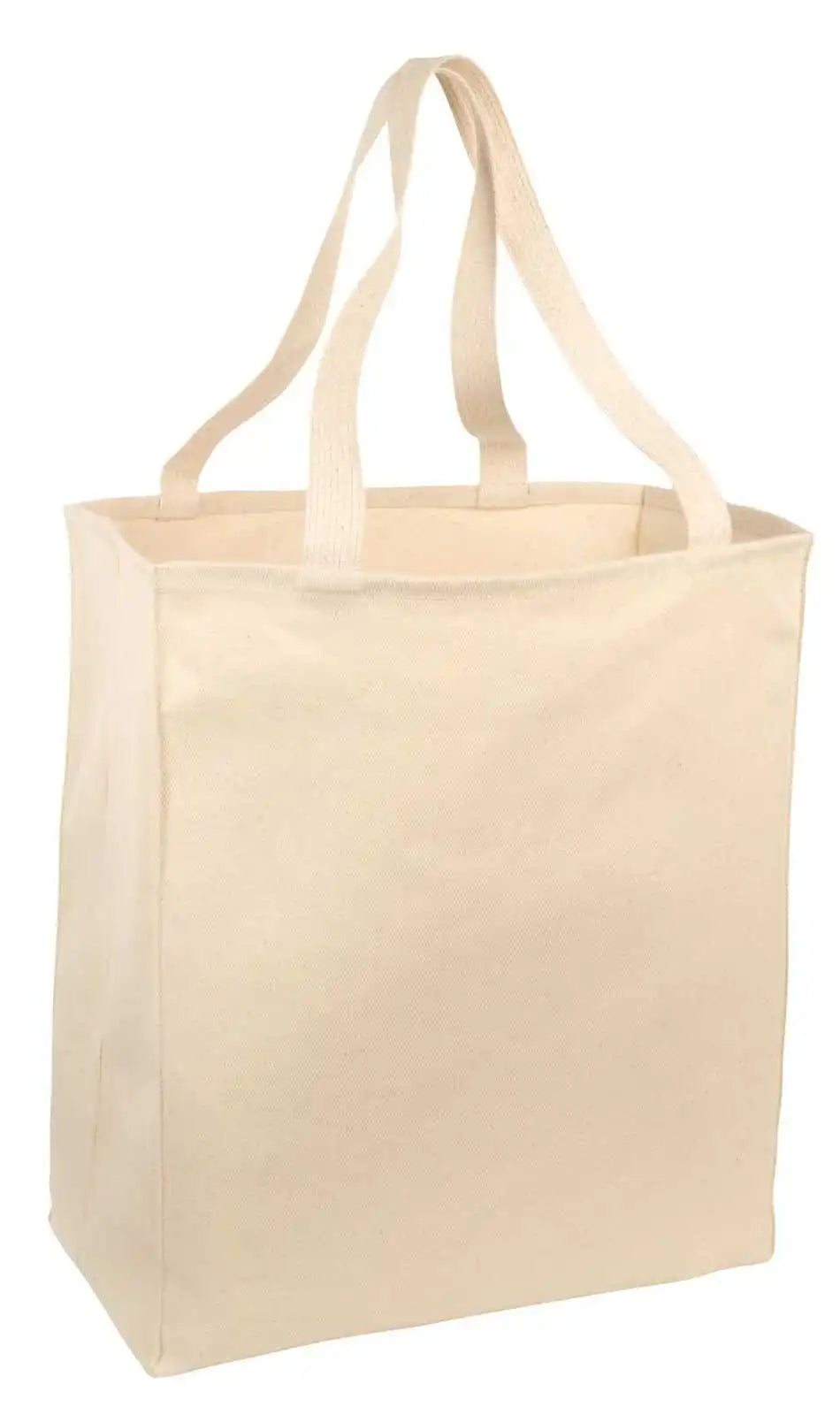 Port Authority B110 Over-the-shoulder Grocery Tote - Natural