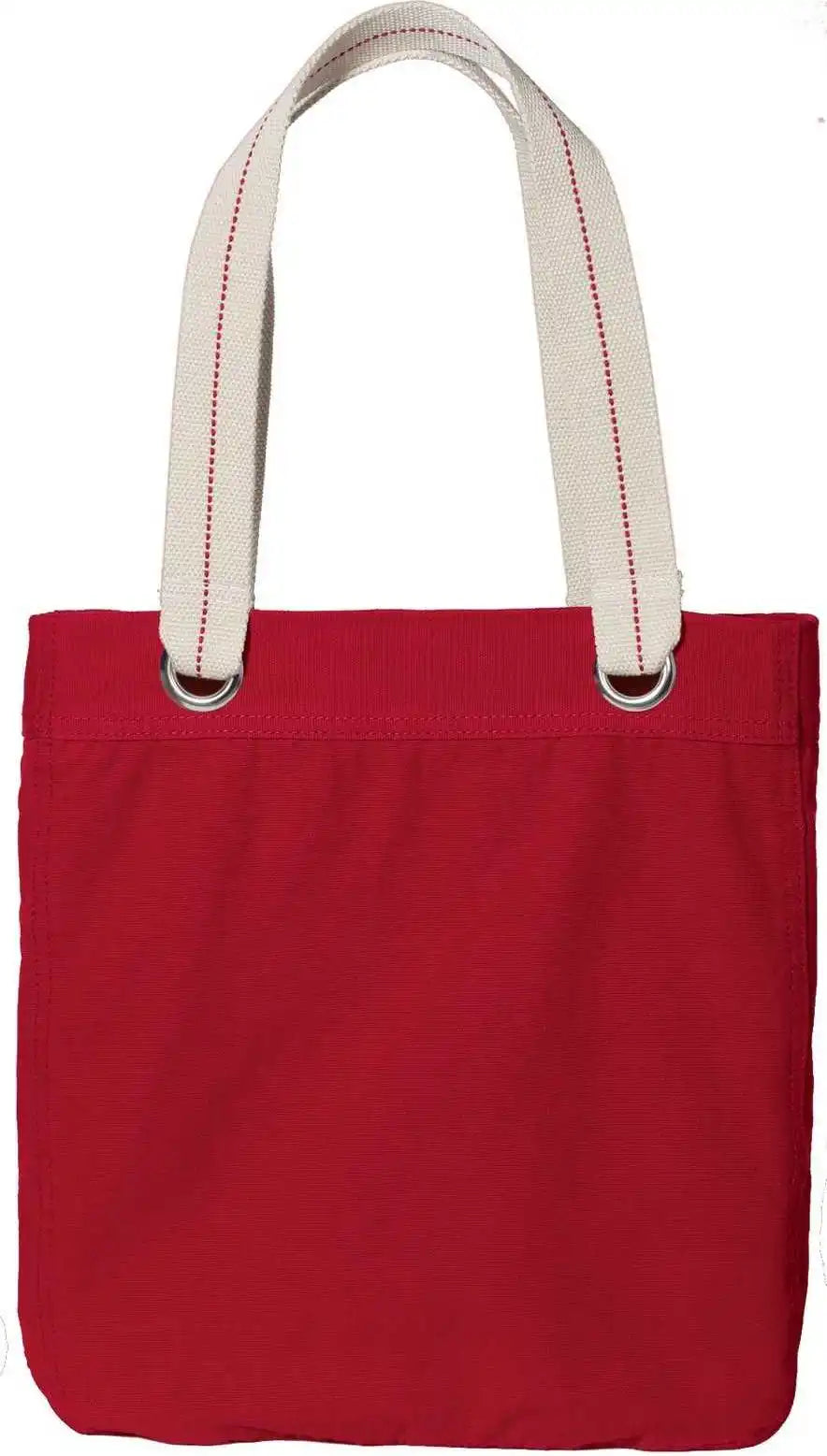 Port Authority B118 Allie Tote - Sangria Charcoal - Cardinal