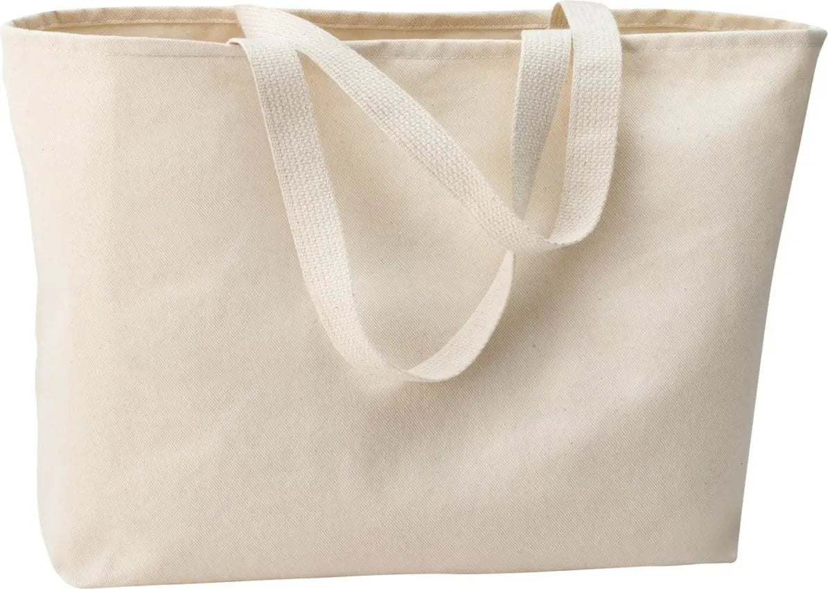 Port Authority B300 Ideal Twill Jumbo Tote - Natural