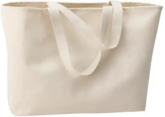 Port Authority B300 Ideal Twill Jumbo Tote - Natural