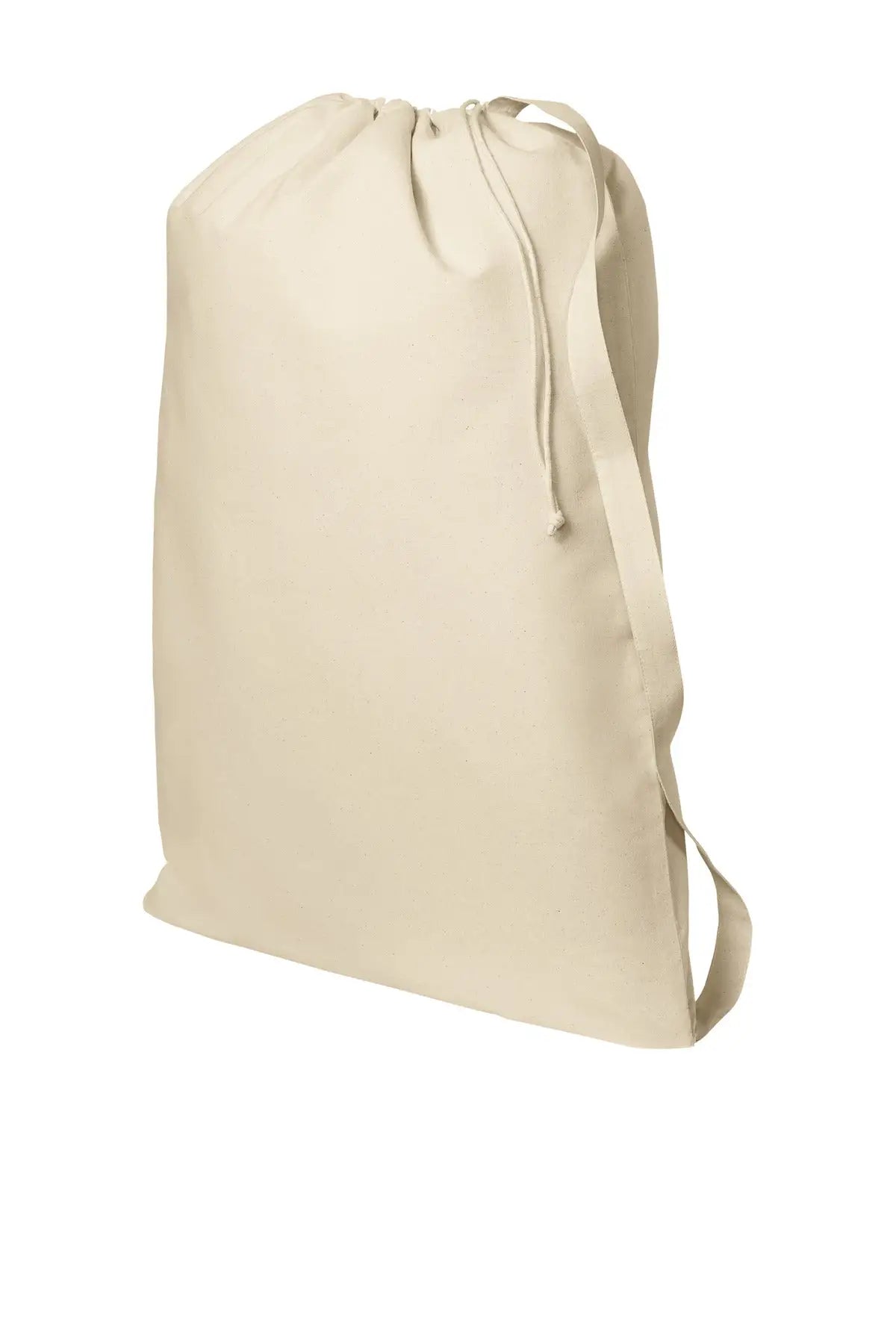 Port Authority Bg0850 Core Cotton Laundry Bag - Natural