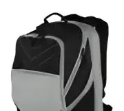 Port Authority Bg100 Xcape Computer Backpack - Black Gray - Black/