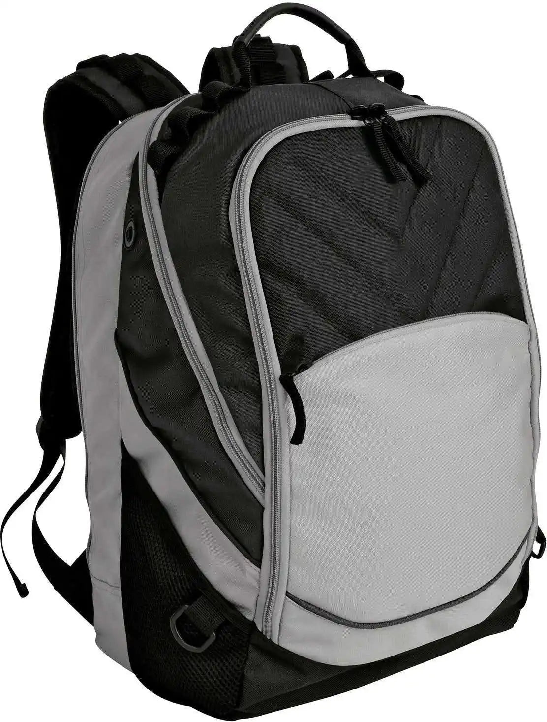 Port Authority Bg100 Xcape Computer Backpack - Black Gray