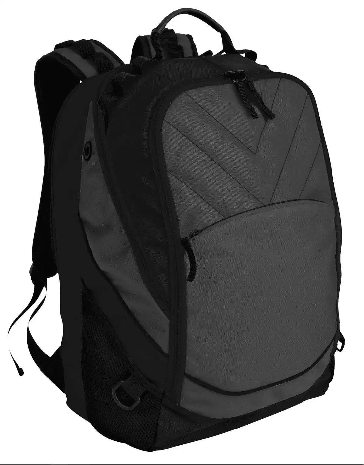 Port Authority Bg100 Xcape Computer Backpack - Dark Charcoal Black - Gray