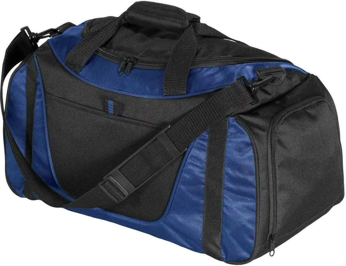 Port Authority Bg1040 Small Two Tone Duffel Navy Black