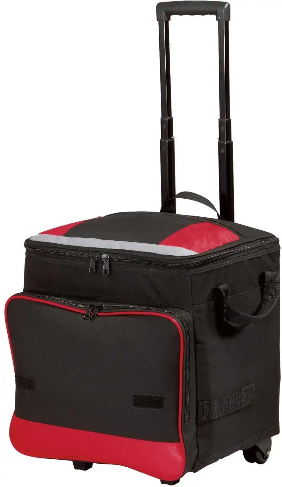 Port Authority Bg119 Rolling Cooler Red