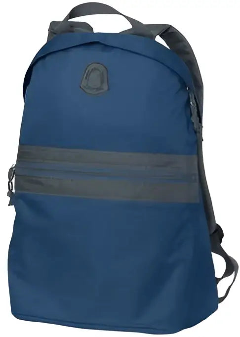 Port Authority Bg202 Nailhead Backpack - Cambridge Blue/ Smoke Gray