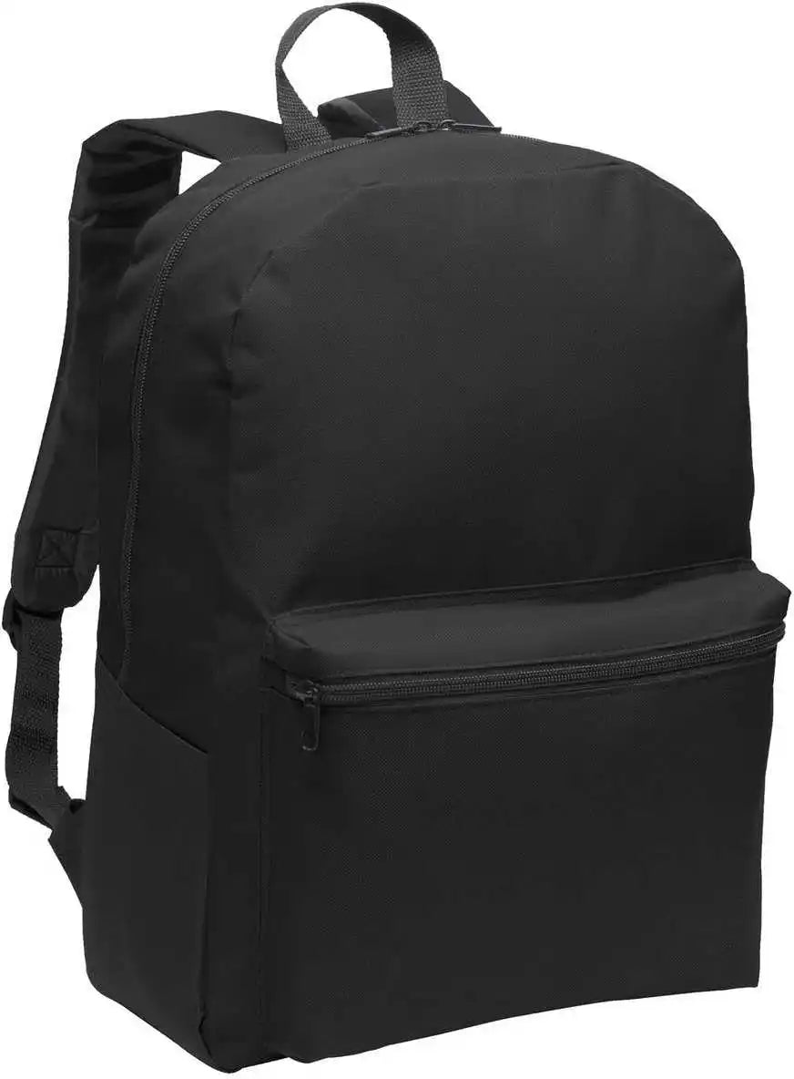 Port Authority Bg203 Value Backpack Black