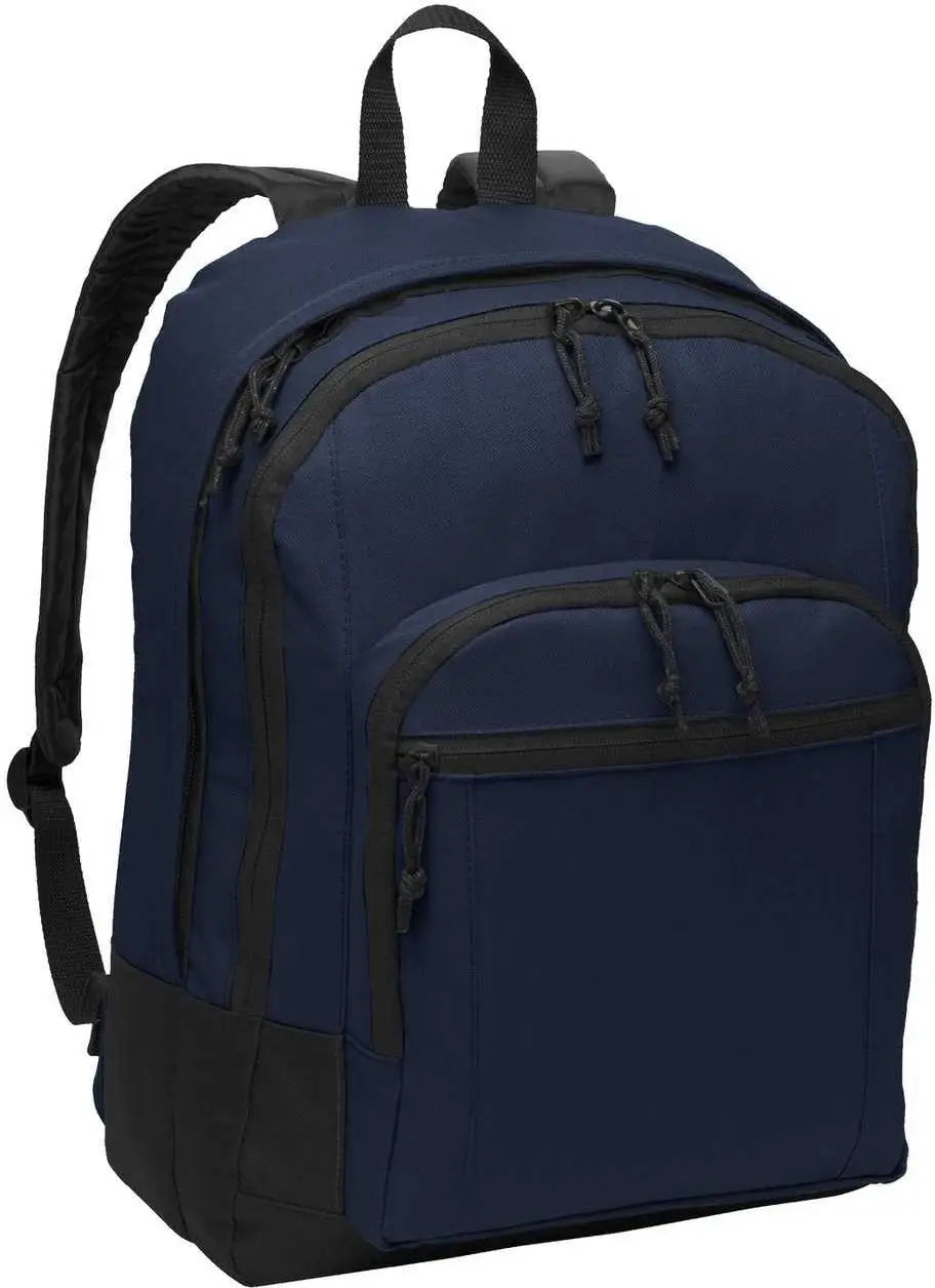 Port Authority Bg204 Basic Backpack - Navy