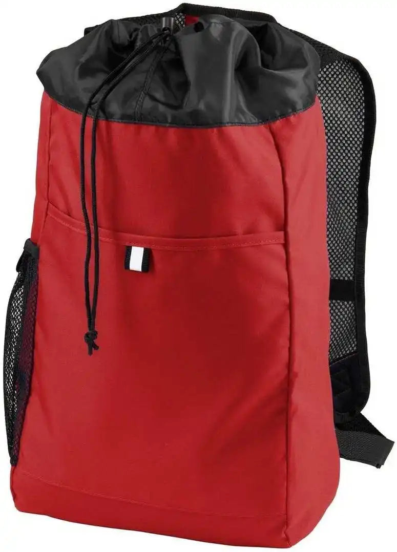 Port Authority Bg211 Hybrid Backpack - Chili Red Black