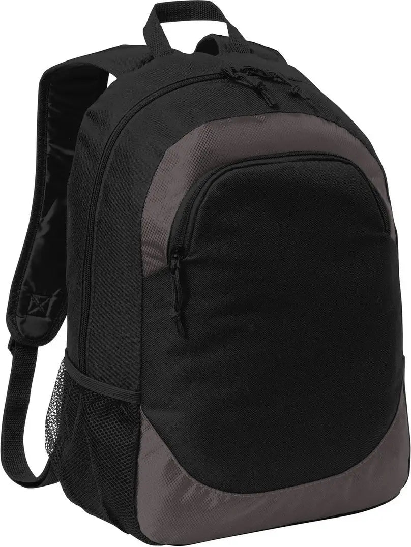 Port Authority Bg217 Circuit Backpack - Sterling Gray Black - Gray/