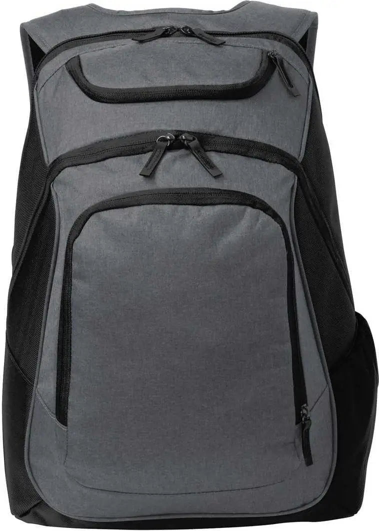 Port Authority Bg223 Exec Backpack - Graphite Heather/ Black