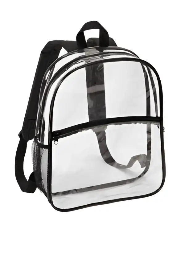 Port Authority Bg230 Clear Backpack - Clear/ Black