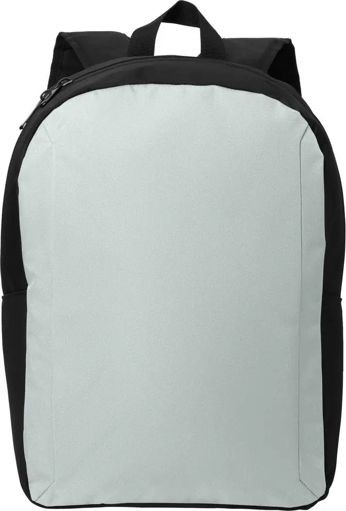 Port Authority Bg231 Modern Backpack - Gusty Gray Black - Gray/