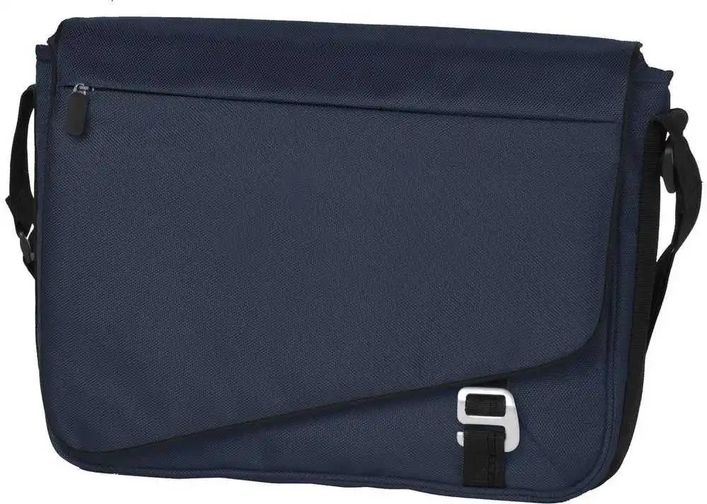 Port Authority Bg302 Transit Messenger Dark Steel Blue Black Gray