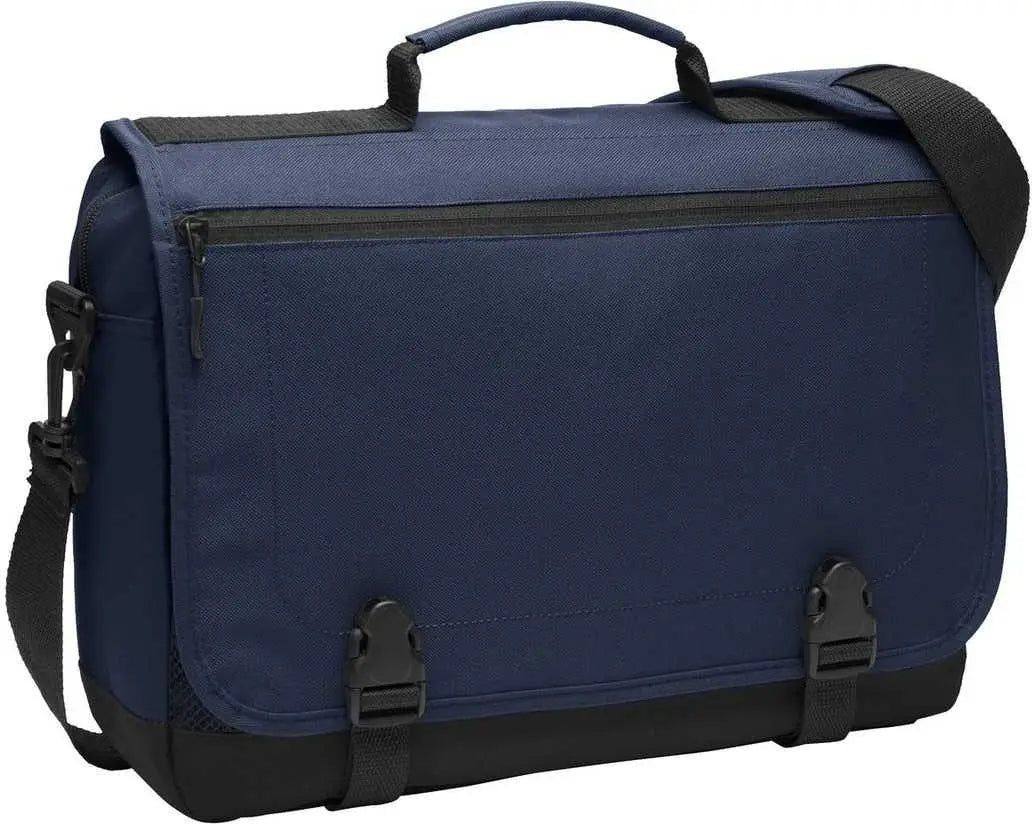 Port Authority Bg304 Messenger Briefcase - Navy