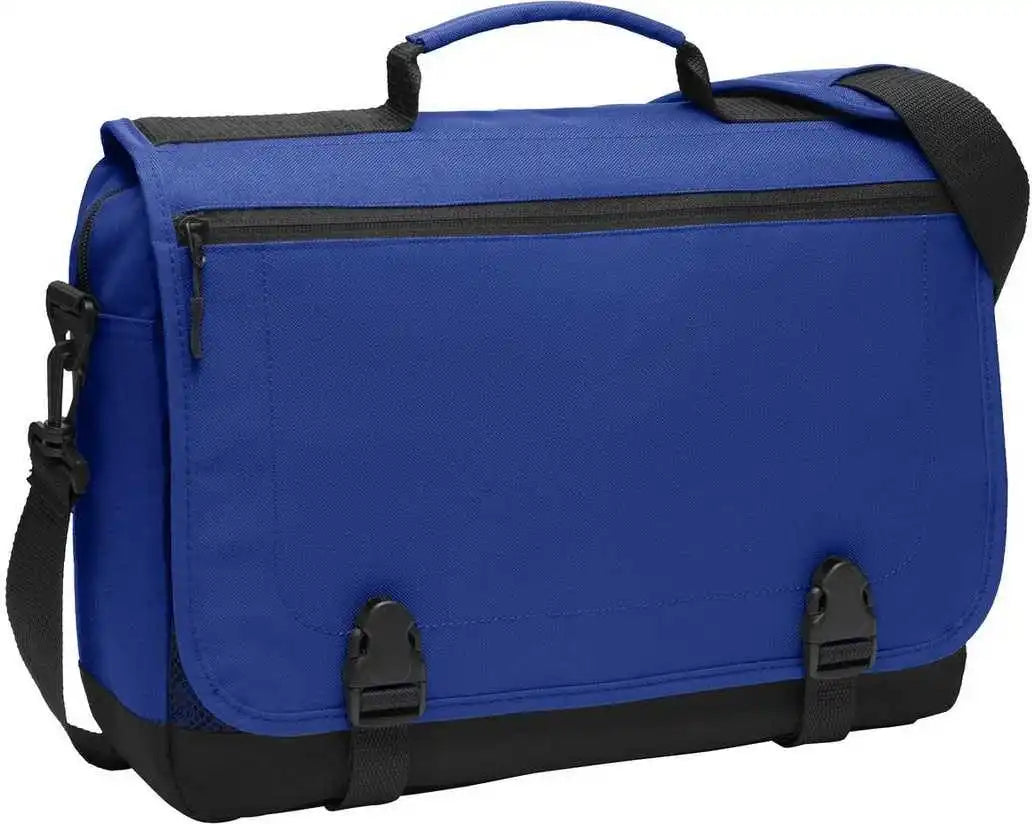 Port Authority Bg304 Messenger Briefcase Twilight Blue