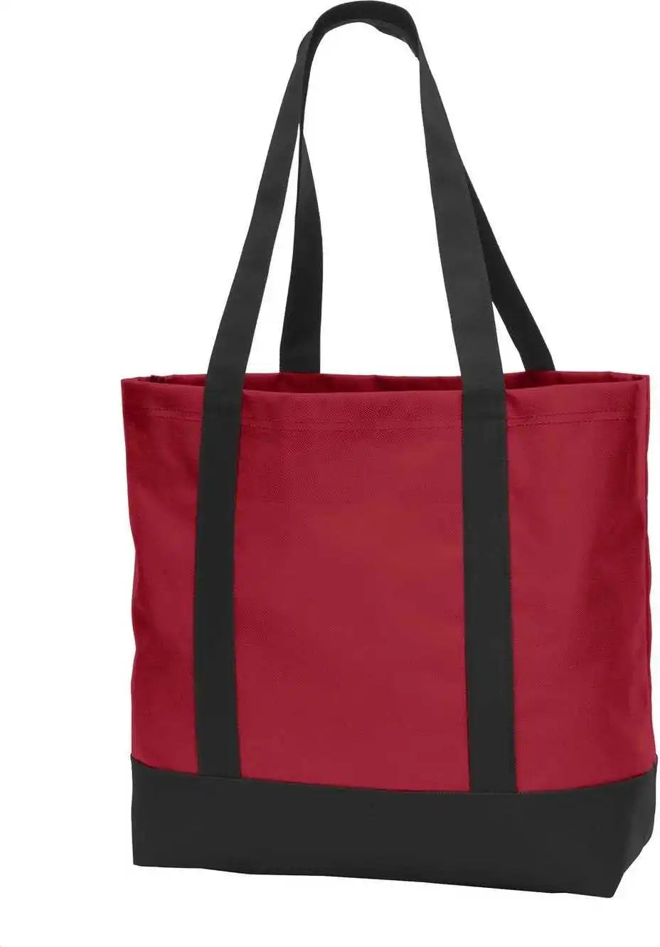 Port Authority Bg406 Day Tote Chili Red Black