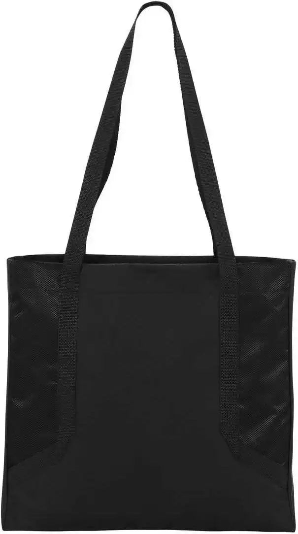 Port Authority Bg417 Circuit Tote - Black - Osfa