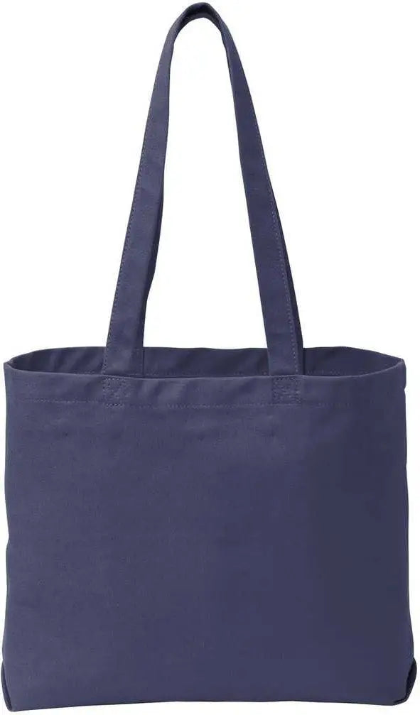 Port Authority Bg421 Beach Wash Tote - Denim Blue