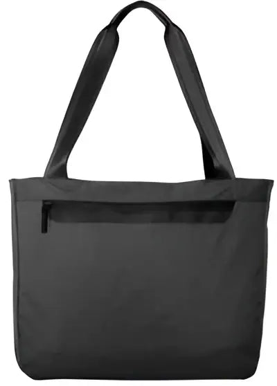 Port Authority Bg423 Exec Laptop Tote - Graphite Heather/ Black
