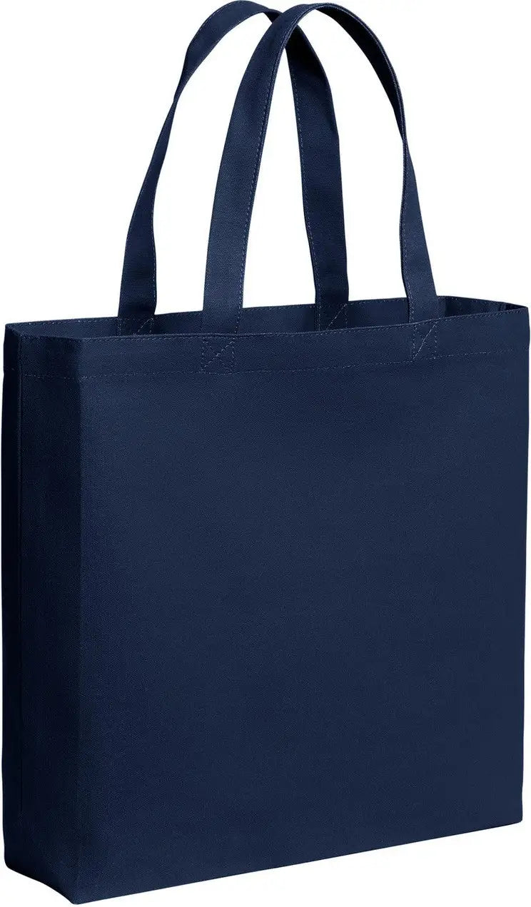 Port Authority Bg424 Cotton Canvas Tote - River Blue Navy