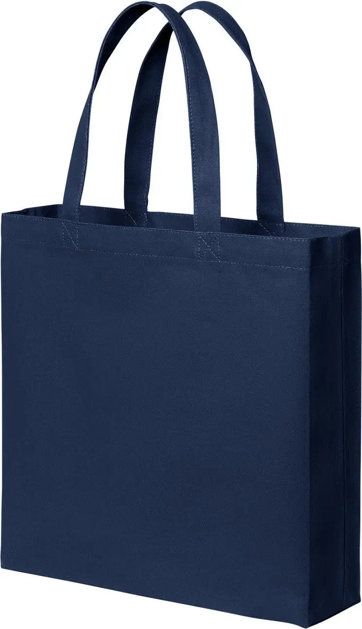 Port Authority Bg424 Cotton Canvas Tote - River Blue Navy