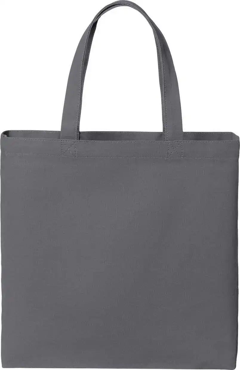 Port Authority Bg424 Cotton Canvas Tote Storm Grey / Osfa