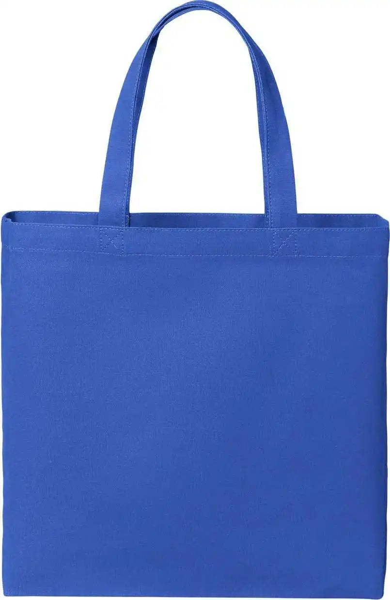 Port Authority Bg424 Cotton Canvas Tote True Royal / Osfa